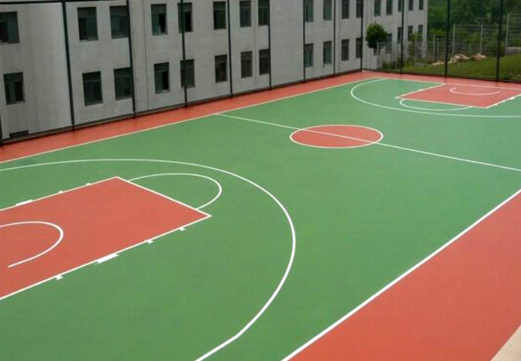 篮球场地施工